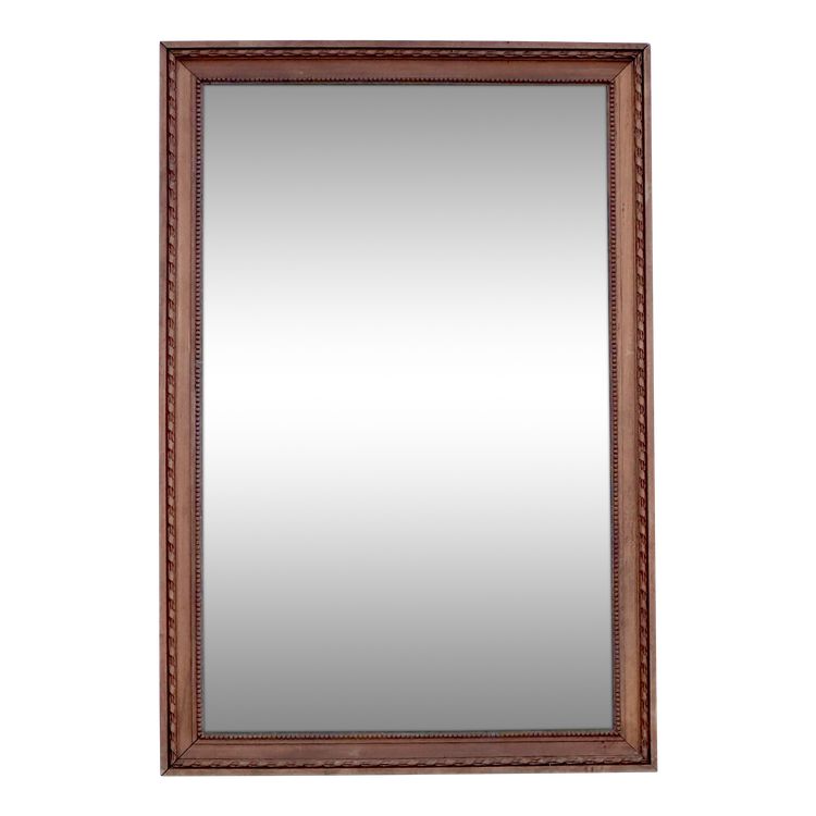 Wooden frame mirror