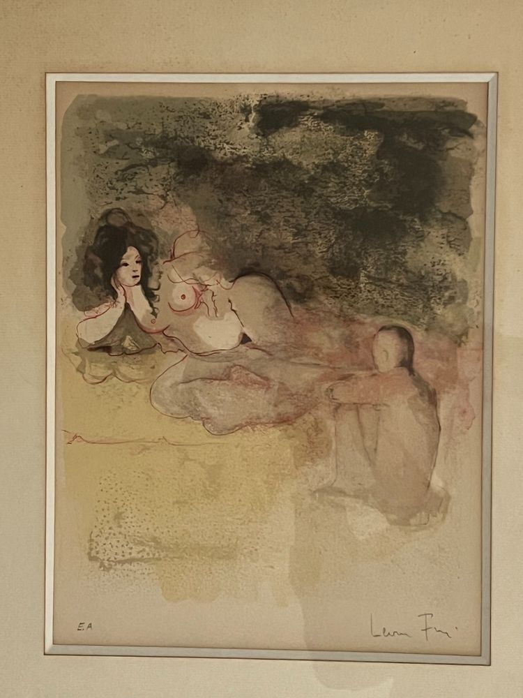 Couples of women, Leonor Fini, Lithographs