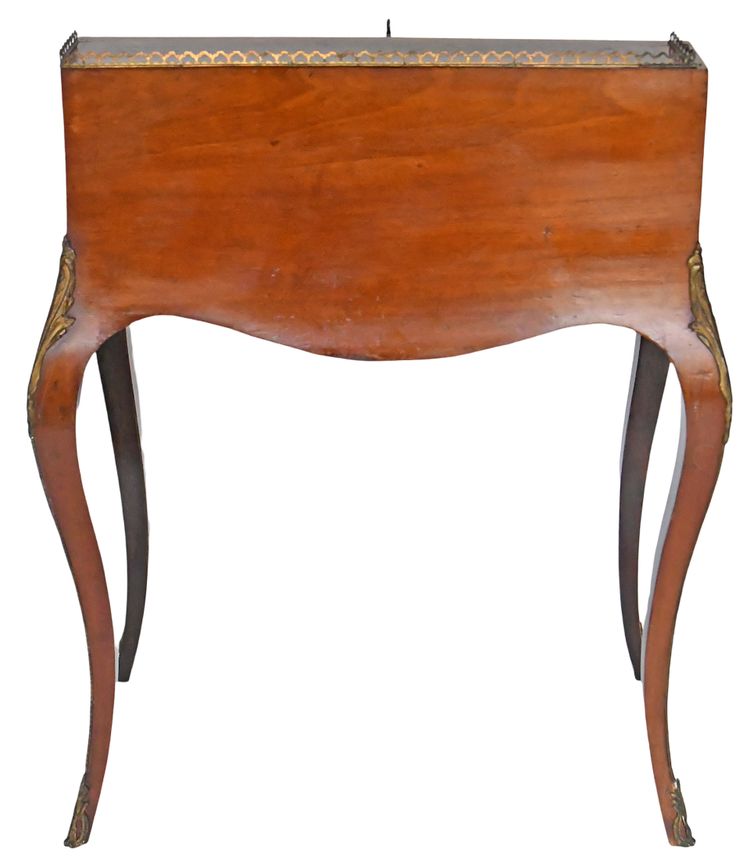 Louis XV style sloping desk in marquetry