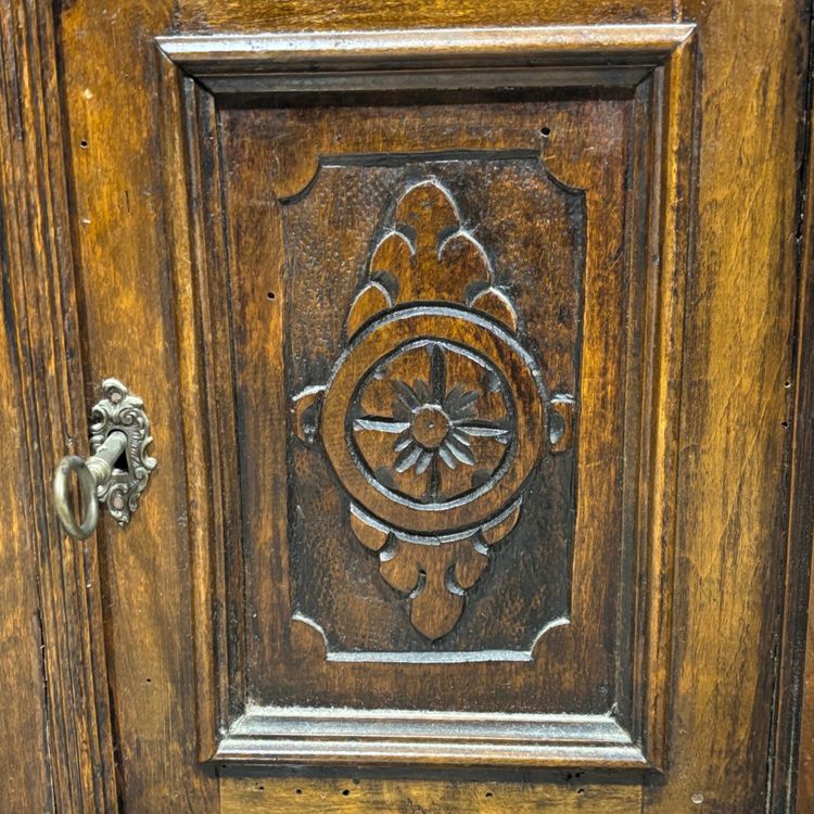 Neo-Renaissance Office Bookcase Cabinet