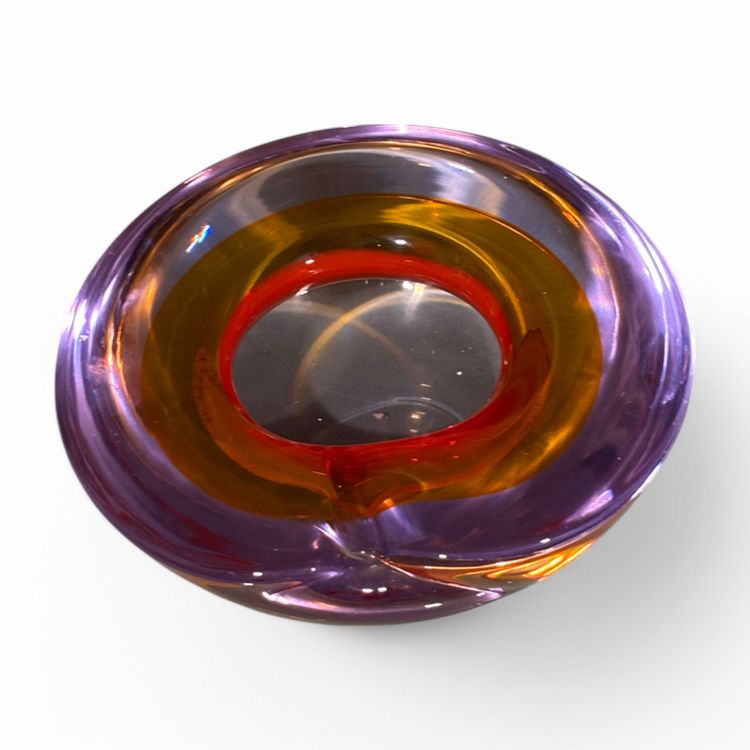 Submerged Murano Glass Ashtray