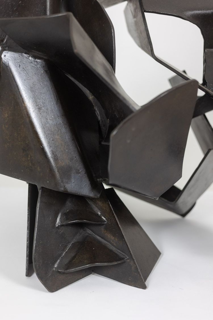 Jean Campa. Polished metal sculpture. Year 2001. LS62121809M