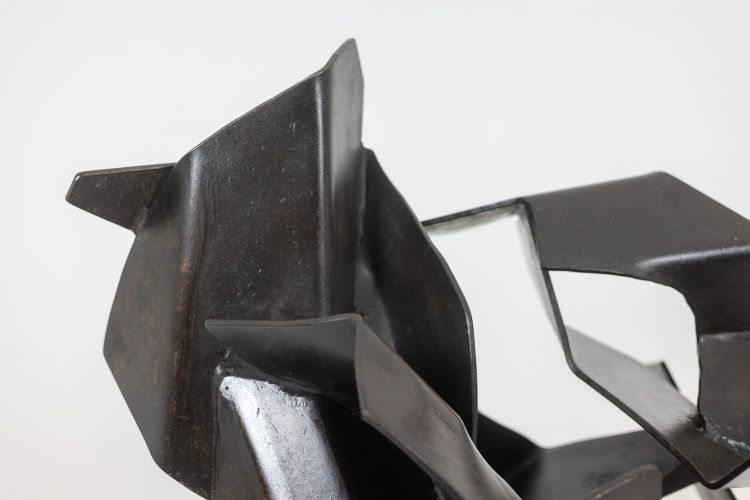 Jean Campa. Polished metal sculpture. Year 2001. LS62121809M