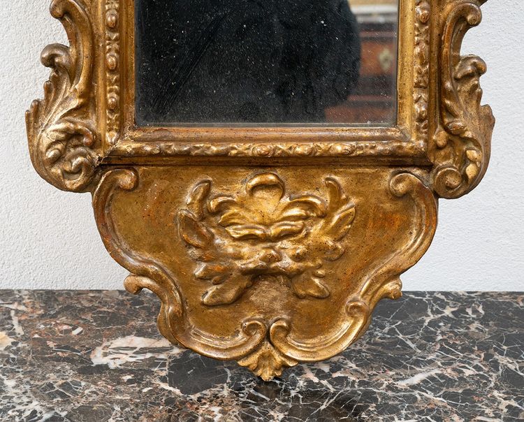 Group of four mirrors, Venice, 18th century.