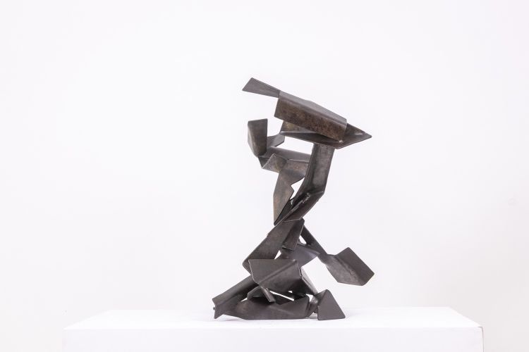 Jean Campa. Patinated metal sculpture. 1980s. LS62131309P