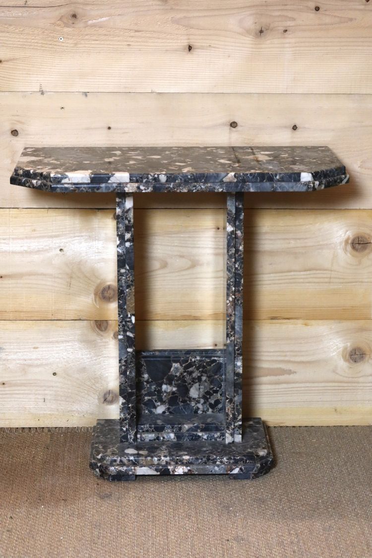 Art Deco marble console