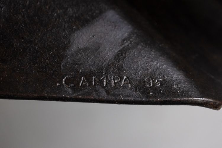 Jean Campa. Patinated metal sculpture. Year 1995. LS62161809P