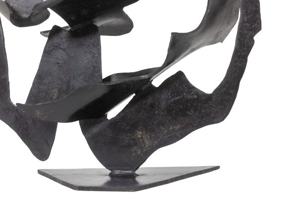 Jean Campa. Abstract metal sculpture. 1980s. LS6217809C