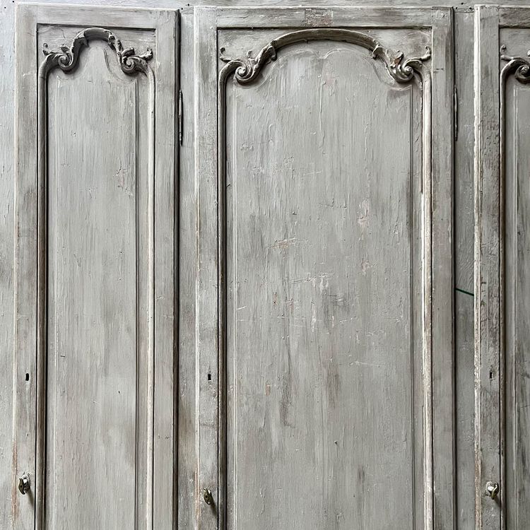 Louis XV style storage front paneling