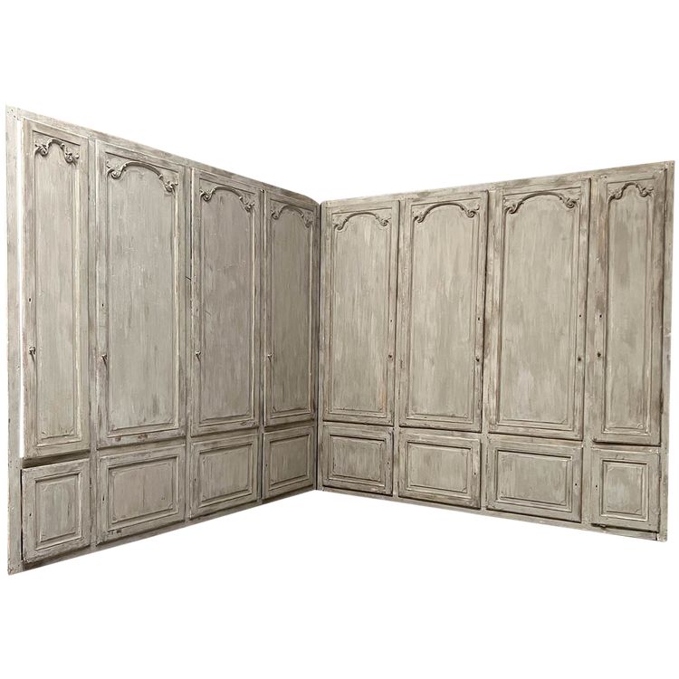 Louis XV style storage front paneling