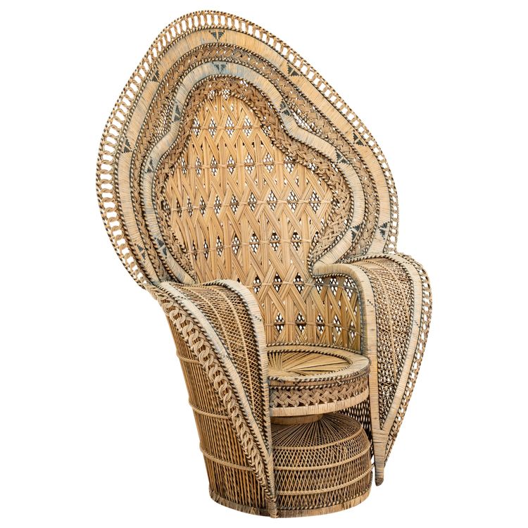 Emmanuelle Pomare Armchair or Morticias Chair, 1890s