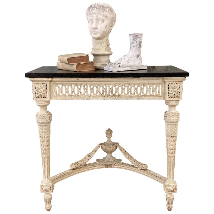 Louis XVI period console table