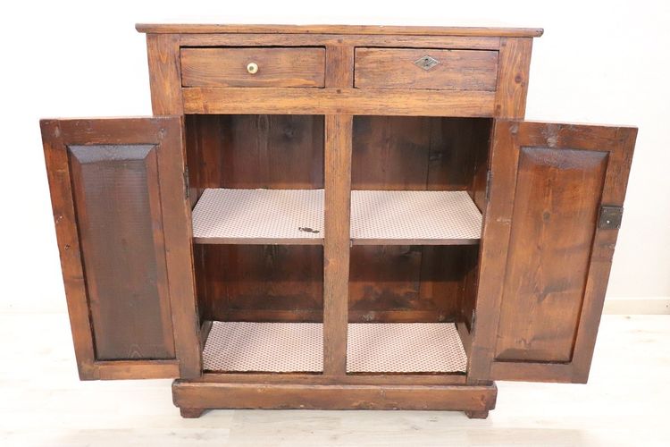 Rustic Buffet in Fir Wood, Early 20th Century