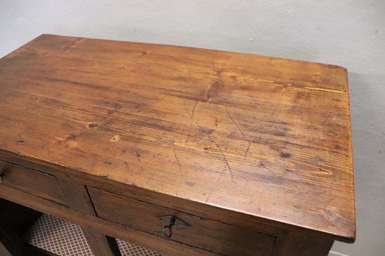 Rustic Buffet in Fir Wood, Early 20th Century