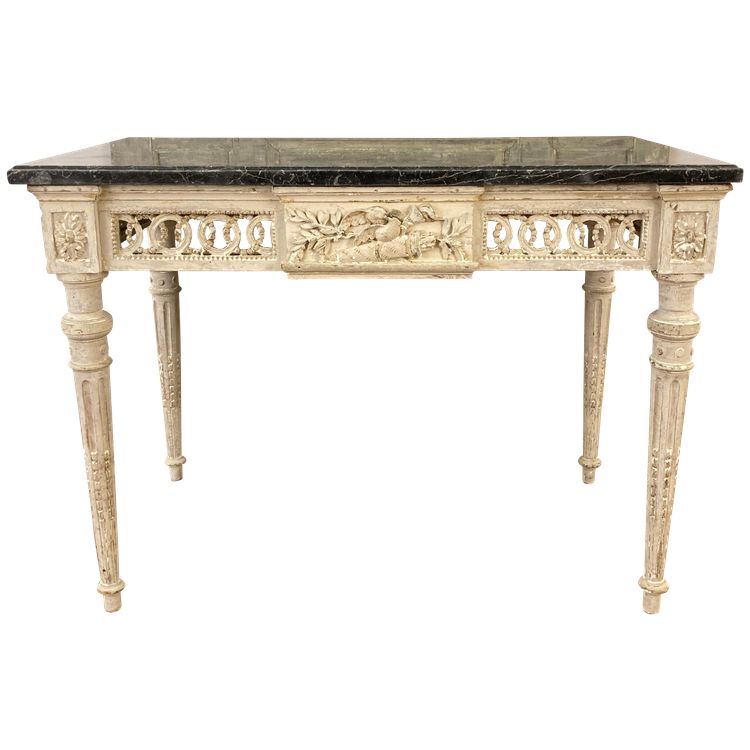 Large Louis XVI console table