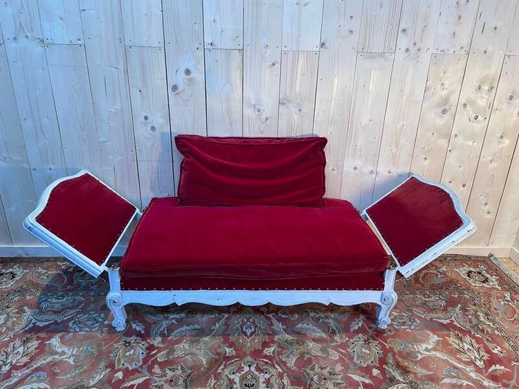 Sofa / bench - Louis XV meridian