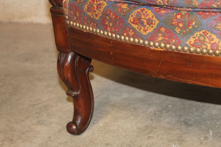 Restoration period 19th century Cuban mahogany sideboard