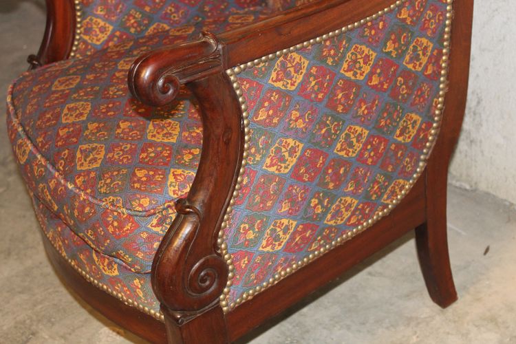 Restoration period 19th century Cuban mahogany sideboard