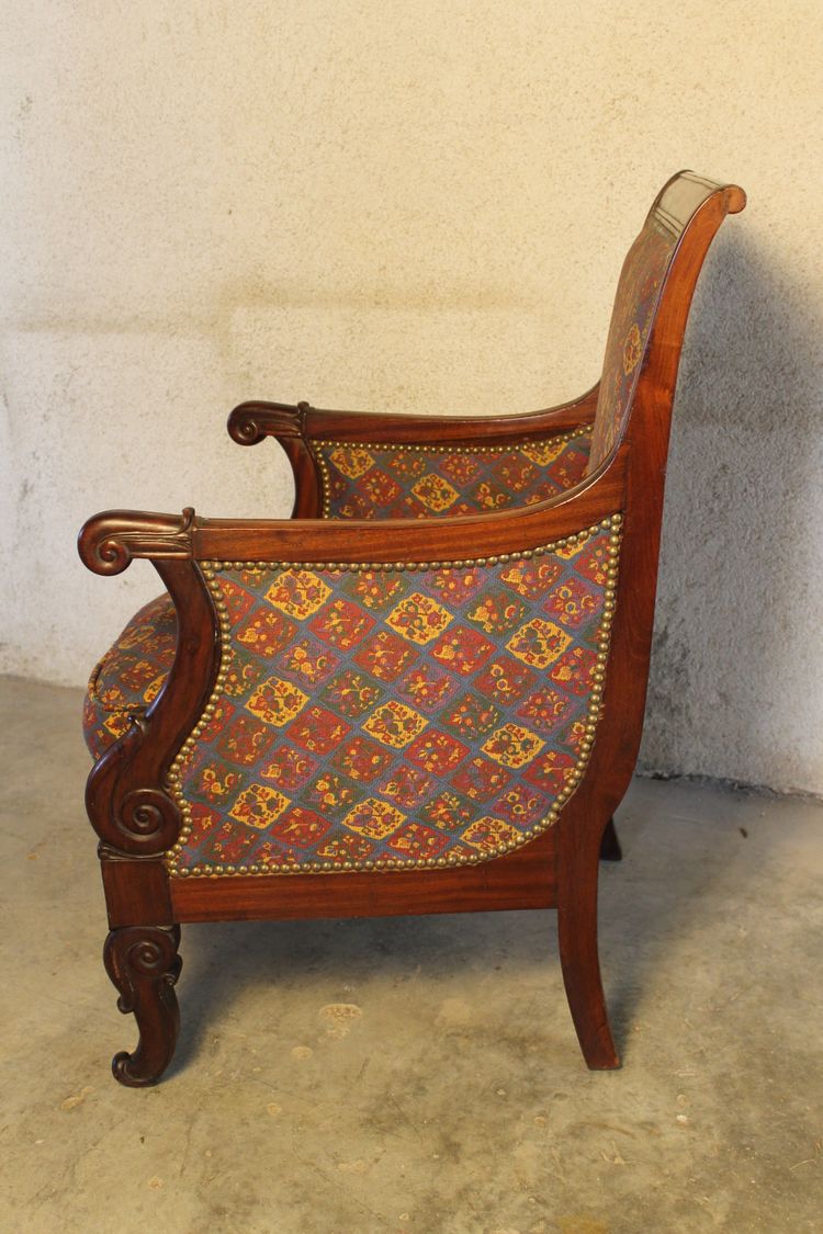 Restoration period 19th century Cuban mahogany sideboard