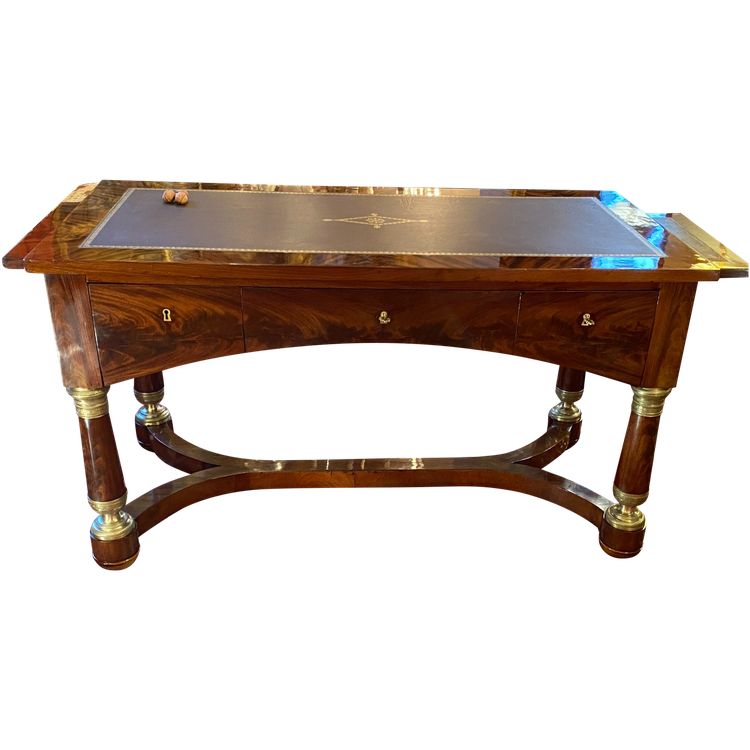 Mahogany empire desk