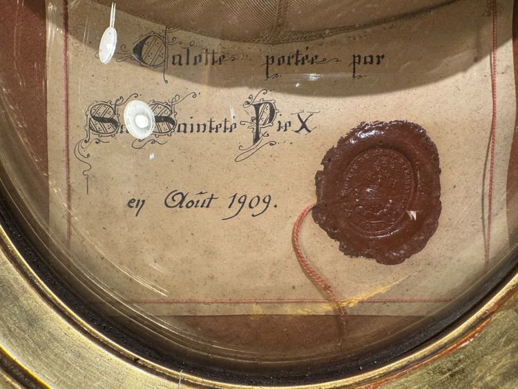 Relic Of Saint Pius X -1909