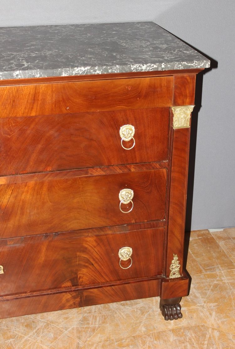 Early 19th Century Restoration Mahogany Chest Of Drawers