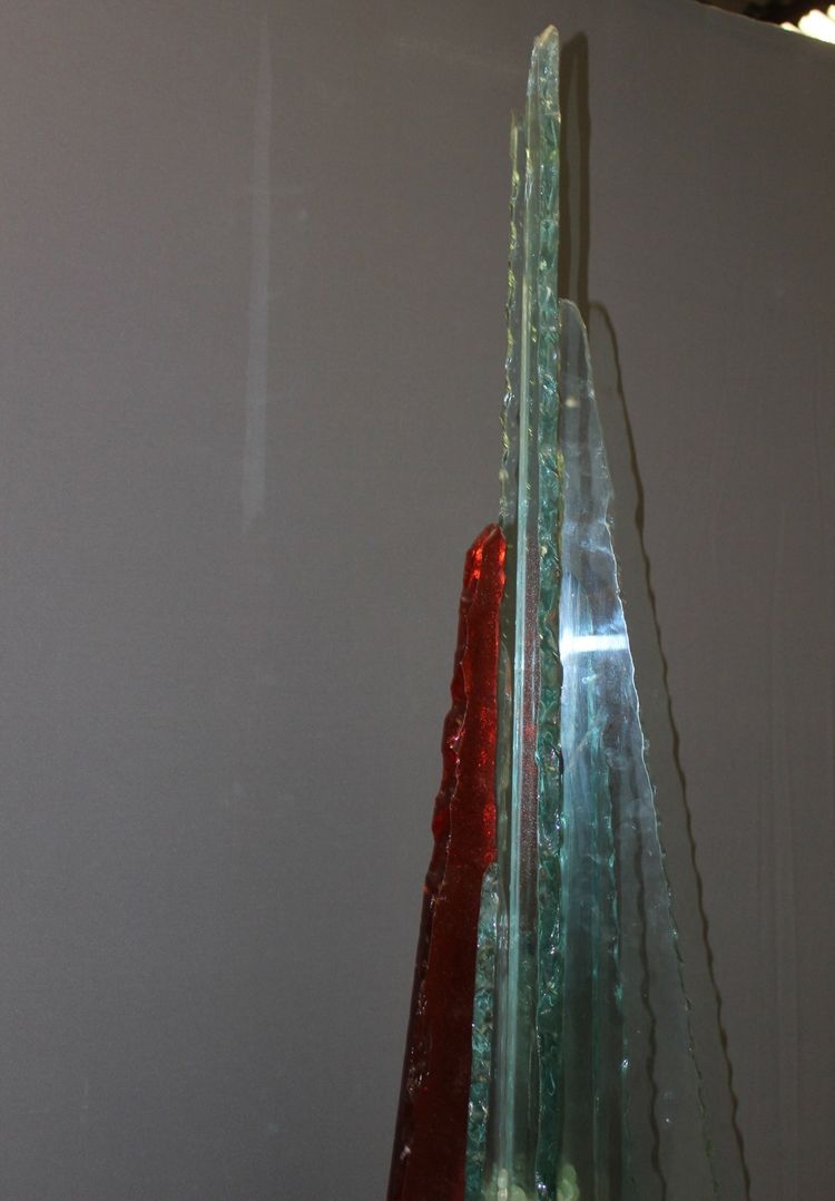 Important Glass Sculpture by Thibault d'Aucuns XX