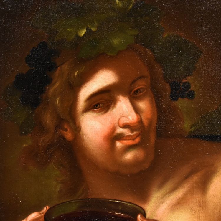 Dionysus (allegory Of Taste), Caravaggesque Artist Active In Rome In The 17th Century