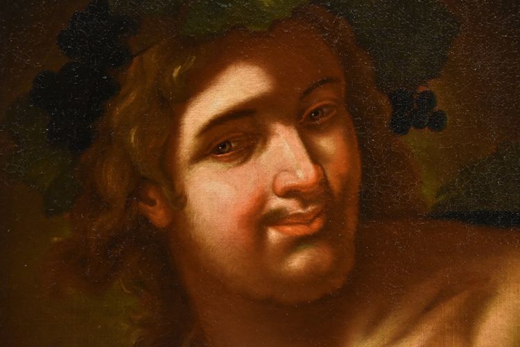 Dionysus (allegory Of Taste), Caravaggesque Artist Active In Rome In The 17th Century