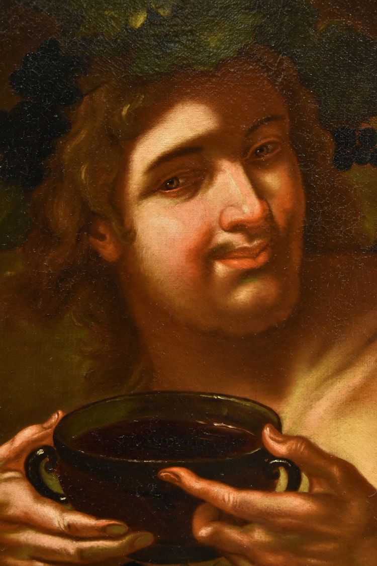 Dionysus (allegory Of Taste), Caravaggesque Artist Active In Rome In The 17th Century