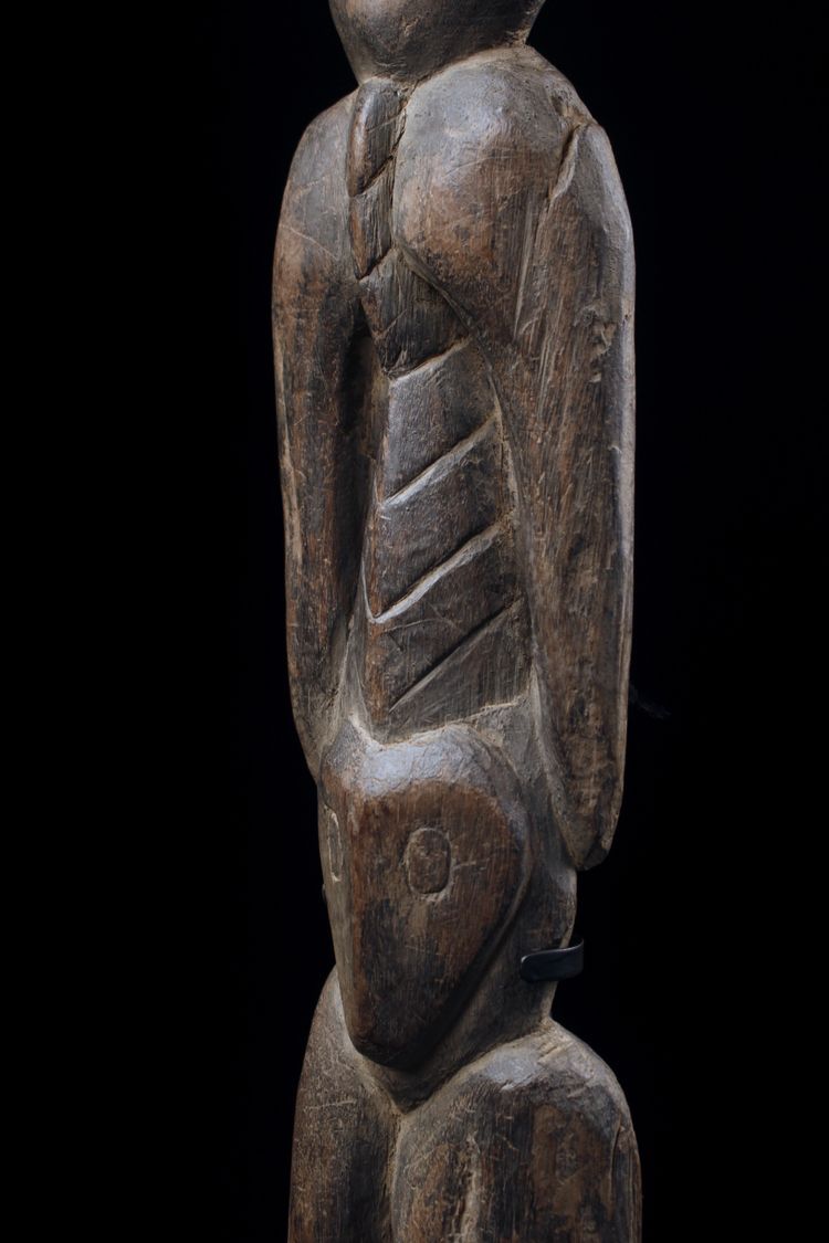 Figura di antenato, arte oceanica, arte tribale, statua, Papua Nuova Guinea, Oceania