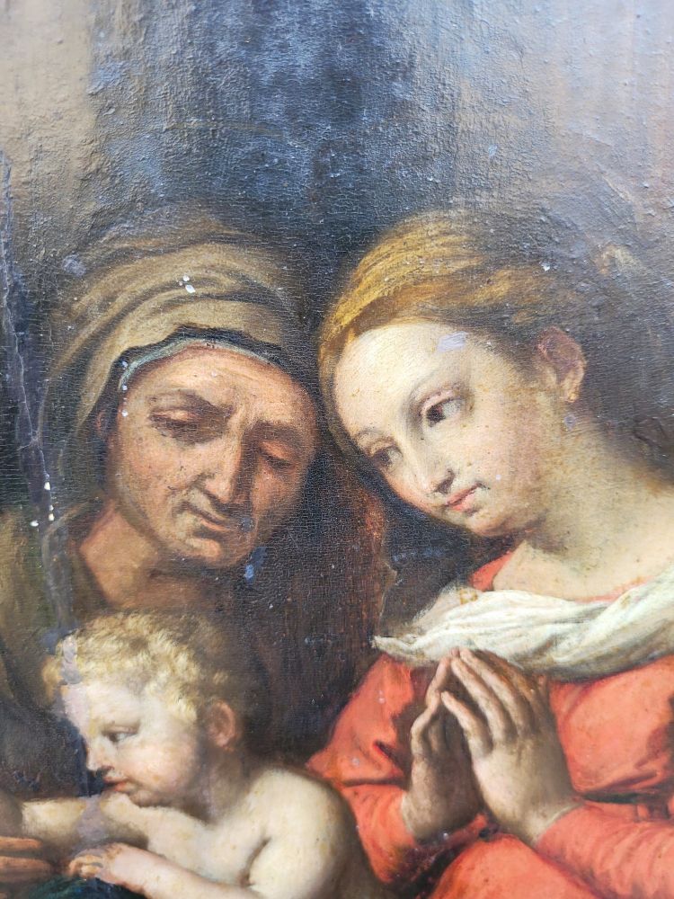 Italian School, Madonna of Divine Love, On Panel, 17th/18th Century