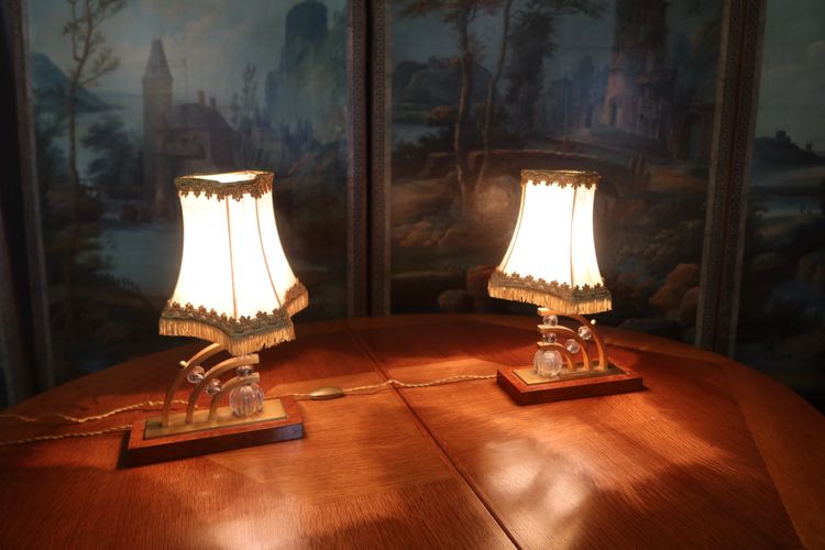 Pair of vintage table lamps