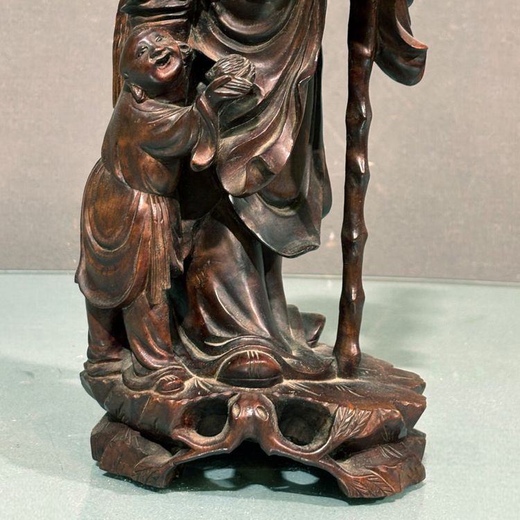 Shulao carved wood sculpture, China