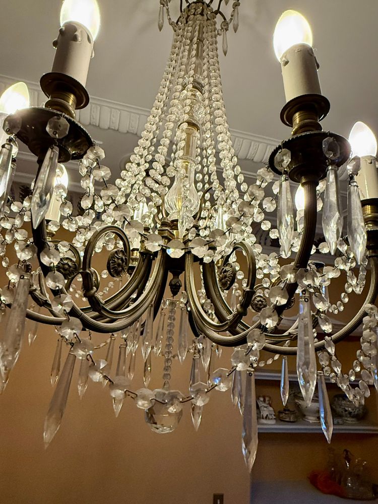 LOUIS XVI STYLE TASSEL CHANDELIER