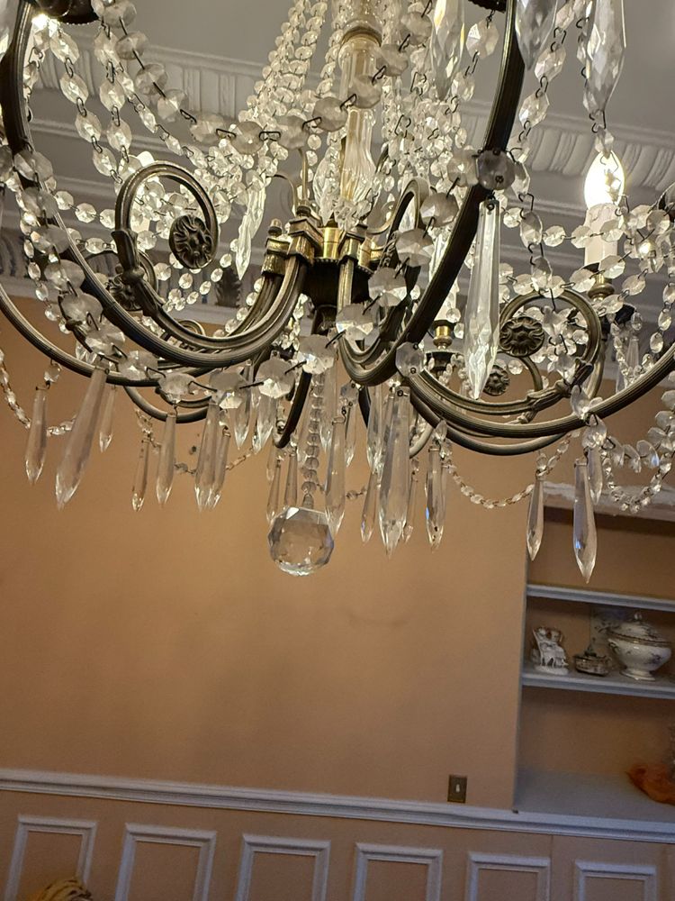 LOUIS XVI STYLE TASSEL CHANDELIER