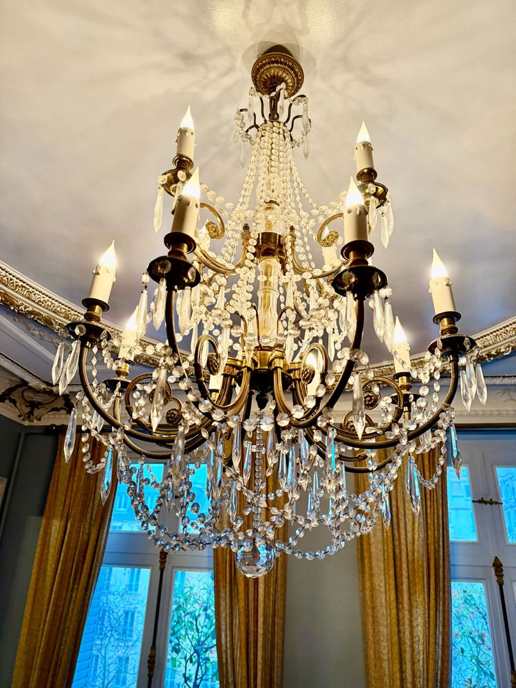 LOUIS XVI STYLE CHANDELIER