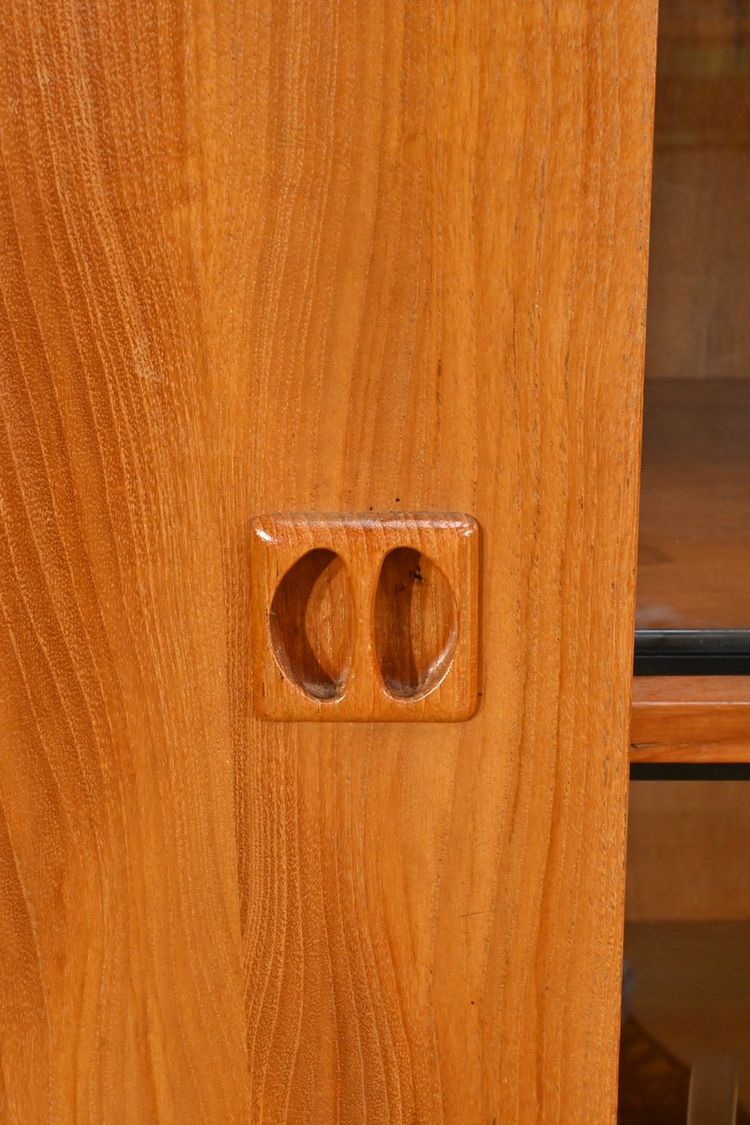 Scandinavian Sideboard in Blond Teak – 1970