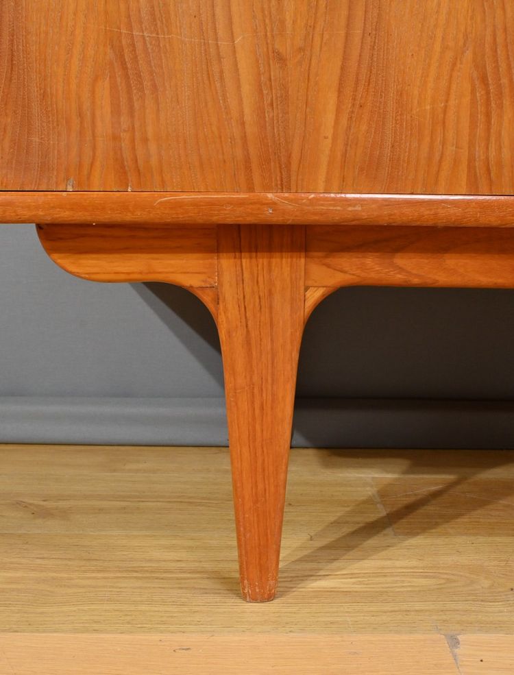 Scandinavian Sideboard in Blond Teak – 1970