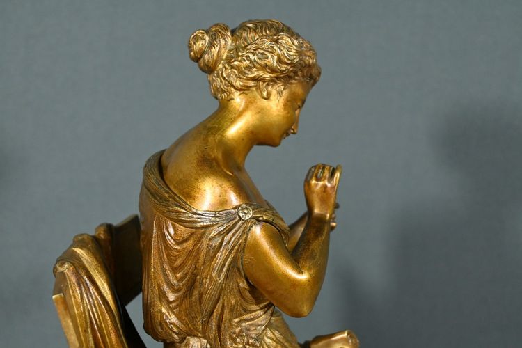 Bronze with Golden Patina “La Couture” – Early 20th Century