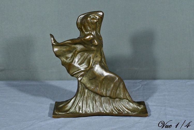 Bronze “The Dancer”, inspired by S. Zelikson – Mid 20th century