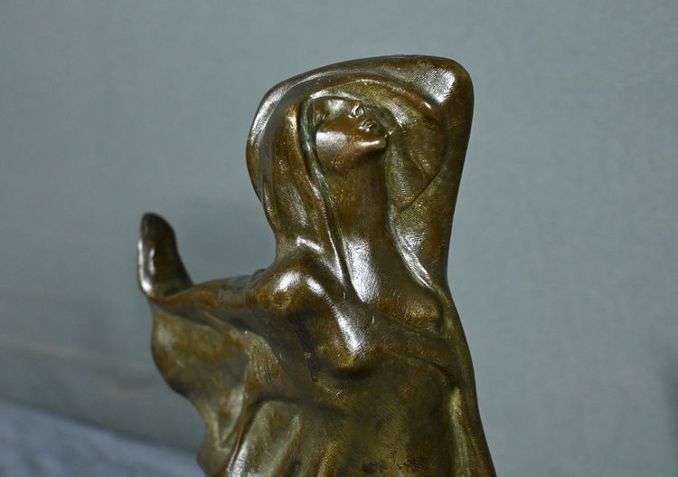 Bronze “The Dancer”, inspired by S. Zelikson – Mid 20th century