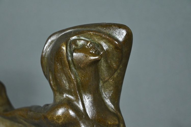 Bronze “The Dancer”, inspired by S. Zelikson – Mid 20th century