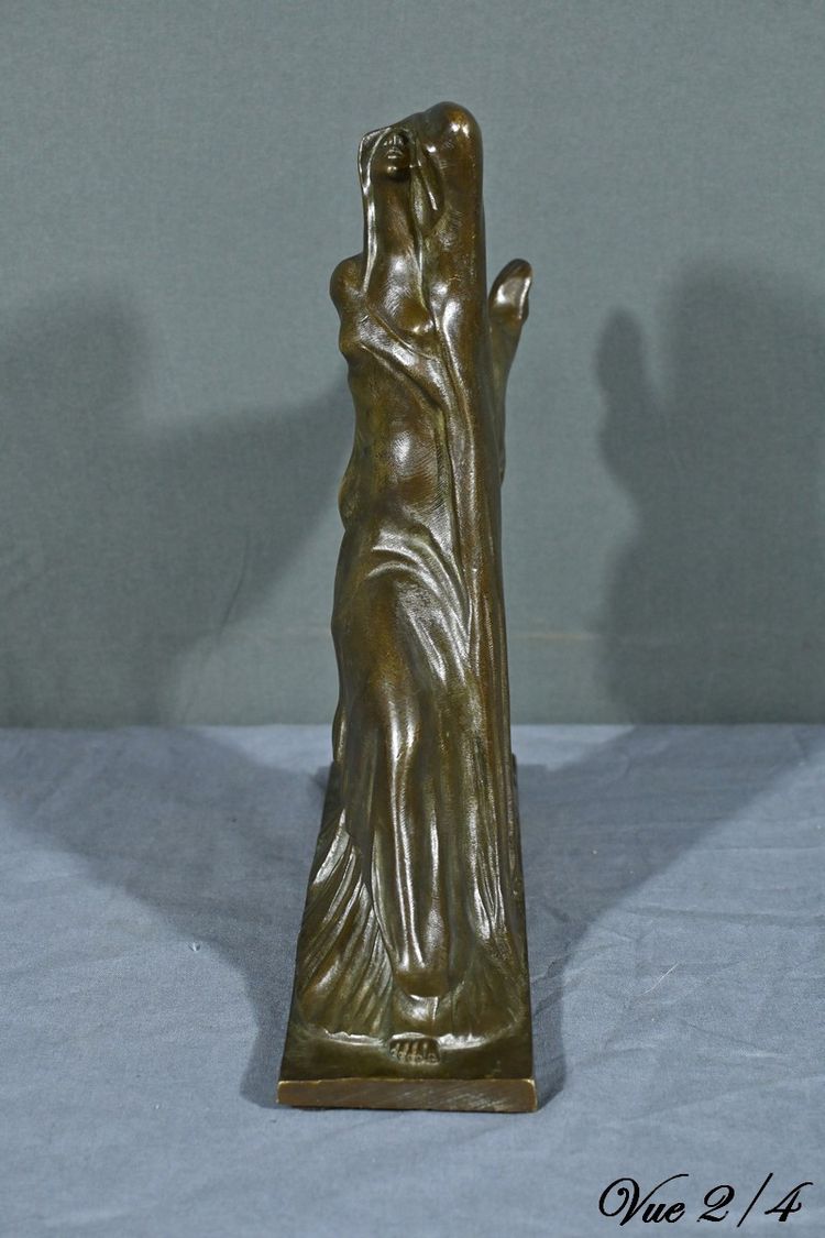 Bronze “The Dancer”, inspired by S. Zelikson – Mid 20th century