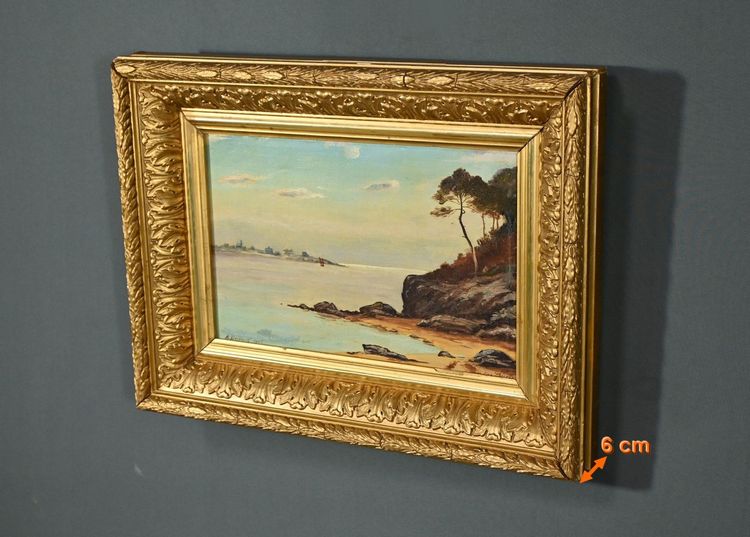 Oil painting, signed A.Derémy – 1902