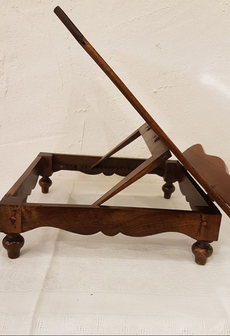 Walnut Table Lectern, Early 19th Century.