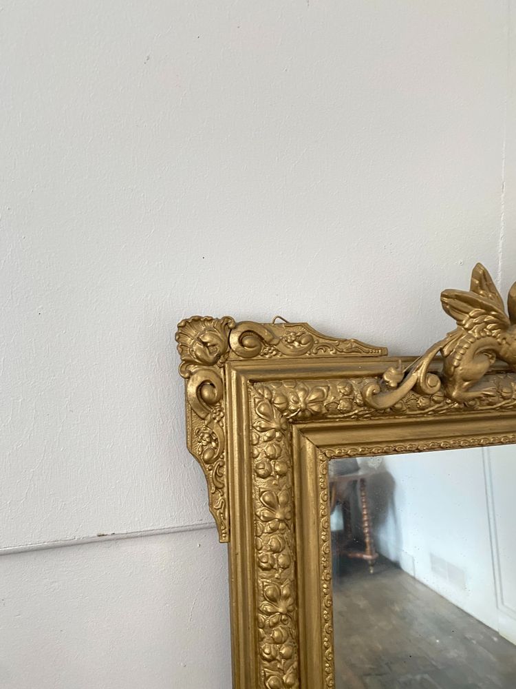 Large 19th Century Gilded Mirror – 86 cm X 140cm