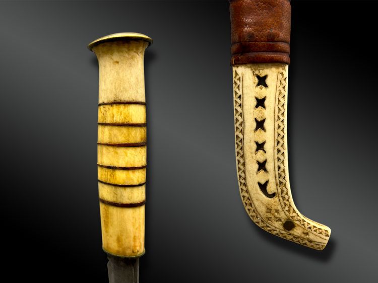 HUNTING KNIFE - Norway, Sweden, Finland or Russia - First half of the 20th century