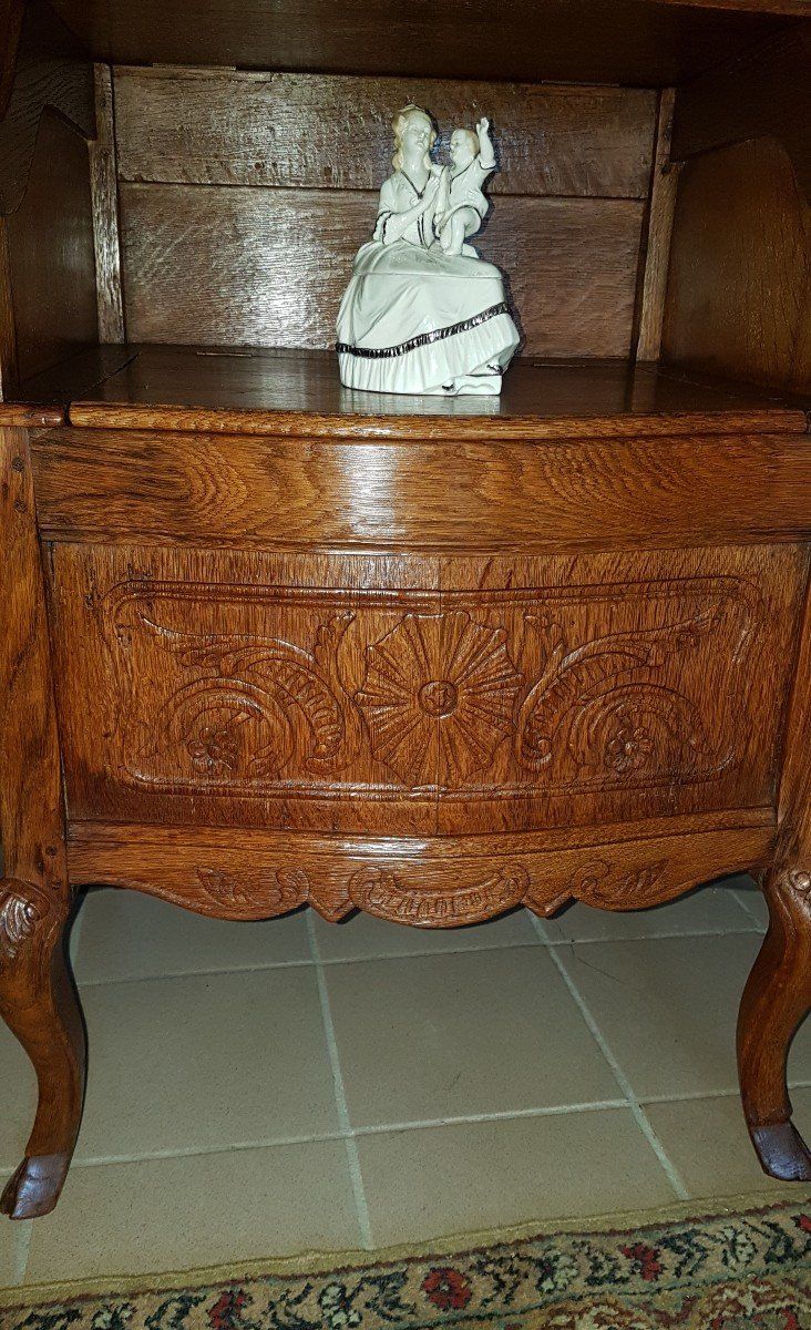 Chayère or Cathedra in Oak, Late 18th Century