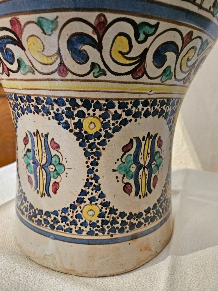 Very Large Moroccan Vase - Fez - Late 19th century